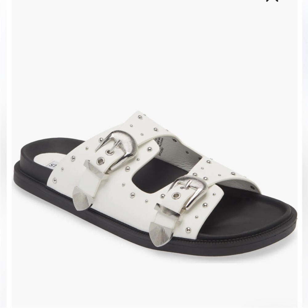 Steve Madden Connely Buckle Slide Sandal